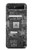S3434 Punaise Circuit Board graphique Etui Coque Housse pour Samsung Galaxy Z Flip 5G