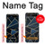 S3479 Marine Bleu Art Graphique Etui Coque Housse pour Samsung Galaxy Z Flip 5G
