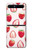 S3481 fraise Etui Coque Housse pour Samsung Galaxy Z Flip 5G