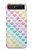S3499 Motif coloré coeur Etui Coque Housse pour Samsung Galaxy Z Flip 5G