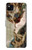 S0179 Michel-Ange Création d'Adam Etui Coque Housse pour Google Pixel 4a