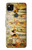 S0272 Egypte murale Art Etui Coque Housse pour Google Pixel 4a