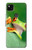S1047 Petite grenouille Etui Coque Housse pour Google Pixel 4a