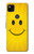 S1146 Sourire Soleil Jaune Etui Coque Housse pour Google Pixel 4a