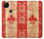 S1603 Drapeau du Canada Vieux Millésime Etui Coque Housse pour Google Pixel 4a