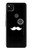 S1946 Sir Mustache Minimalisme Etui Coque Housse pour Google Pixel 4a