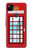 S2059 Angleterre britannique Cabine téléphonique Minimaliste Etui Coque Housse pour Google Pixel 4a