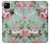 S2178 Peinture Fleur Art Floral Etui Coque Housse pour Google Pixel 4a