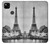 S2350 Vieille Tour Eiffel Paris Etui Coque Housse pour Google Pixel 4a