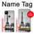 S2350 Vieille Tour Eiffel Paris Etui Coque Housse pour Google Pixel 4a
