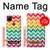 S2362 Arc en ciel coloré Shavron Zig zag Etui Coque Housse pour Google Pixel 4a