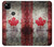 S2490 Canada Feuille d'érable Drapeau Texture Etui Coque Housse pour Google Pixel 4a