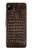S2850 Imprimé alligator marron Peau graphique Etui Coque Housse pour Google Pixel 4a