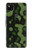 S2877 Vert Serpent Imprimé graphique Peau Etui Coque Housse pour Google Pixel 4a