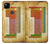 S2934 Millésimé Tableau périodique des éléments Etui Coque Housse pour Google Pixel 4a