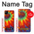 S2985 Coloré Tie Dye Texture Etui Coque Housse pour Google Pixel 4a