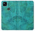 S3147 Aqua Marbre Pierre Etui Coque Housse pour Google Pixel 4a