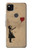 S3170 Fille de coeur hors de portée Etui Coque Housse pour Google Pixel 4a