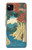 S3348 Utagawa Hiroshige Le singe Pont Etui Coque Housse pour Google Pixel 4a