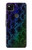 S3366 Arc en ciel Python graphique Imprimer Peau Etui Coque Housse pour Google Pixel 4a