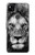 S3372 Lion Visage Etui Coque Housse pour Google Pixel 4a