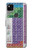 S3383 Tableau périodique Etui Coque Housse pour Google Pixel 4a
