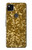 S3388 Imprimer or Glitter Graphic Etui Coque Housse pour Google Pixel 4a