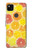 S3408 citron Etui Coque Housse pour Google Pixel 4a