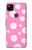 S3500 Motif floral rose Etui Coque Housse pour Google Pixel 4a