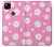 S3500 Motif floral rose Etui Coque Housse pour Google Pixel 4a