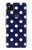 S3533 Bleu à pois Etui Coque Housse pour Google Pixel 4a