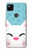 S3542 Chat mignon Dessin animé Etui Coque Housse pour Google Pixel 4a