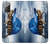 S0084 Tortue sous la pluie Etui Coque Housse pour Samsung Galaxy Note 20