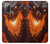S0414 Dragon de feu Etui Coque Housse pour Samsung Galaxy Note 20