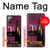 S0910 Rouge vin Etui Coque Housse pour Samsung Galaxy Note 20