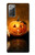 S1083 Citrouille araignée bougies Halloween Etui Coque Housse pour Samsung Galaxy Note 20