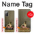 S1241 Ballet Etui Coque Housse pour Samsung Galaxy Note 20