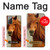 S1595 Beau cheval marron Etui Coque Housse pour Samsung Galaxy Note 20