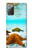 S1679 Étoile de mer plage de la mer Etui Coque Housse pour Samsung Galaxy Note 20