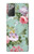S2178 Peinture Fleur Art Floral Etui Coque Housse pour Samsung Galaxy Note 20