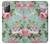 S2178 Peinture Fleur Art Floral Etui Coque Housse pour Samsung Galaxy Note 20