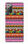 S2292 Motif tribal aztèque Etui Coque Housse pour Samsung Galaxy Note 20