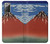 S2390 Katsushika Hokusai Fuji Rouge Etui Coque Housse pour Samsung Galaxy Note 20