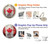 S2490 Canada Feuille d'érable Drapeau Texture Etui Coque Housse pour Samsung Galaxy Note 20