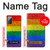 S2683 Arc en ciel Fierté LGBT Drapeau Etui Coque Housse pour Samsung Galaxy Note 20