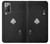 S3152 Noir Ace of Spade Etui Coque Housse pour Samsung Galaxy Note 20