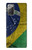 S3297 Brésil Drapeau graphique Football Millésime Etui Coque Housse pour Samsung Galaxy Note 20