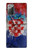 S3313 Croatie Drapeau graphique Football Millésime Etui Coque Housse pour Samsung Galaxy Note 20