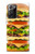 S0790 Hamburger Etui Coque Housse pour Samsung Galaxy Note 20 Ultra, Ultra 5G