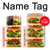 S0790 Hamburger Etui Coque Housse pour Samsung Galaxy Note 20 Ultra, Ultra 5G